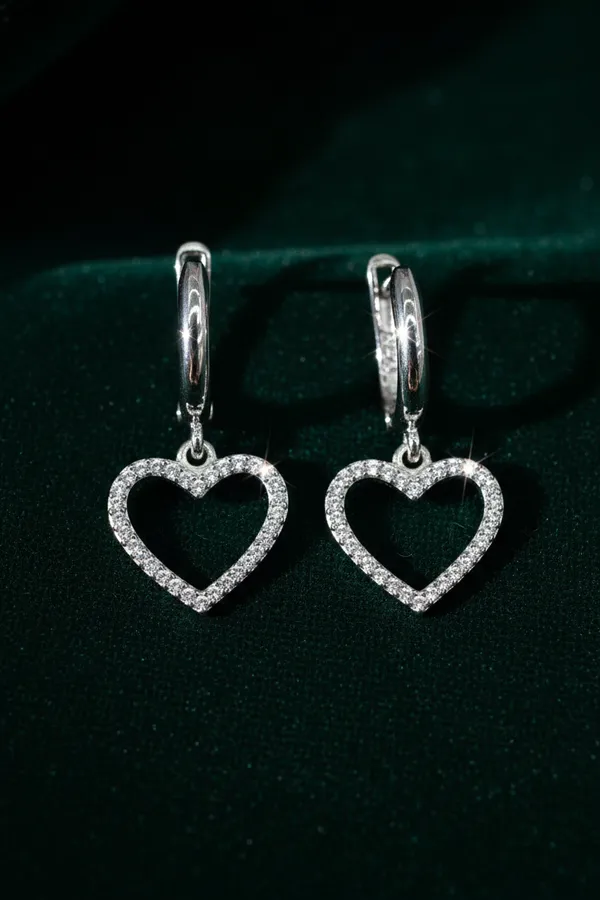 Silver_Heart_Jewelry_Set_Crystal_Pave_Necklace_Earrings